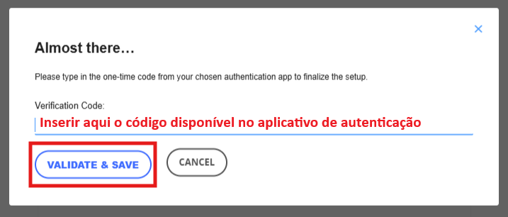 Tela de Login do Portal do Governo