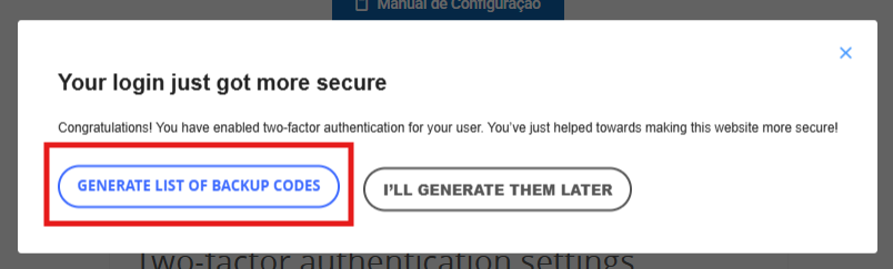 Tela de Login do Portal do Governo