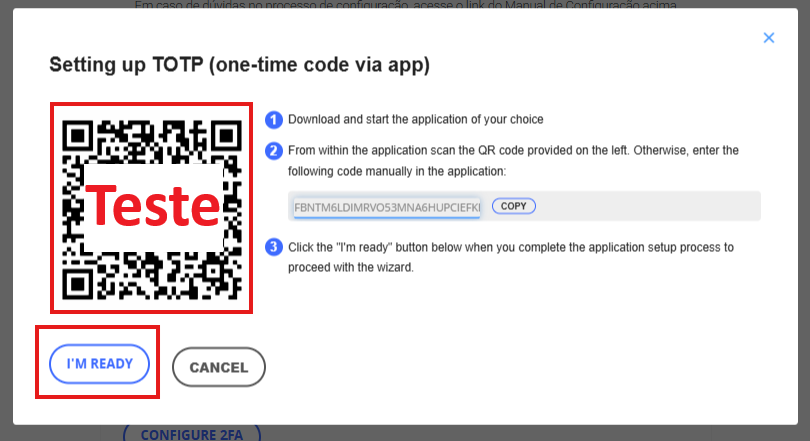 Tela de Login do Portal do Governo